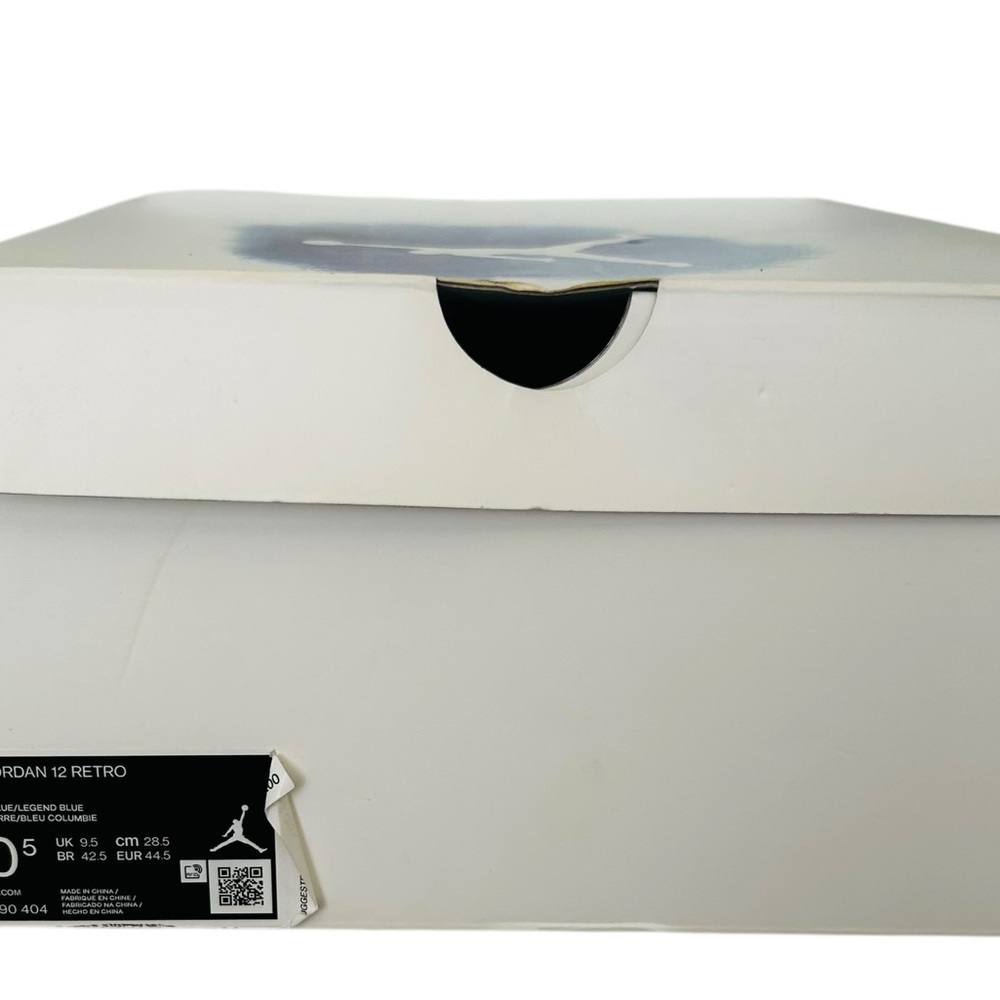 Jordan 12 Retro White Shoe Box